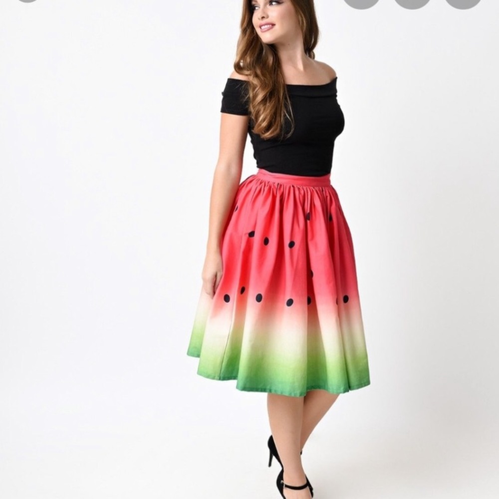 Watermelon skirt